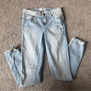 PAIGE Verdugo Ankle Light Wash Women’s Jeans size 24